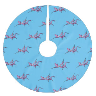 Jupon De Sapin En Polyester Brossé illustration de manto orchidée de dessin animé