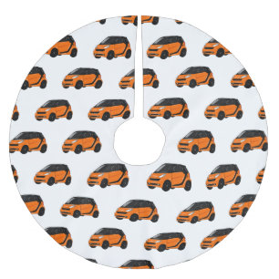 Jupon De Sapin En Polyester Brossé Illustration de micro-voiture