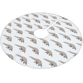 Jupon De Sapin En Polyester Brossé Illustration de Pangolin (Angle)