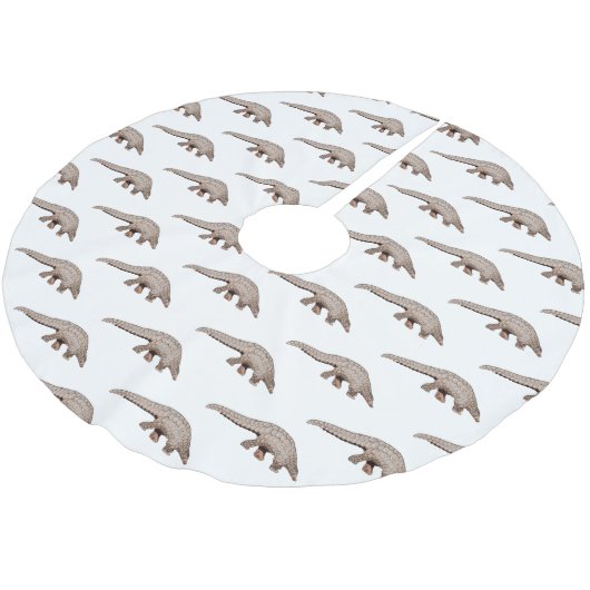 Jupon De Sapin En Polyester Brossé Illustration de Pangolin (Angle)