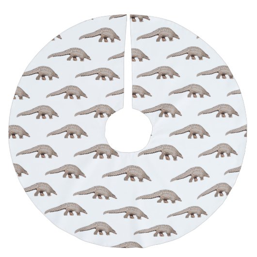 Jupon De Sapin En Polyester Brossé Illustration de Pangolin (Devant)