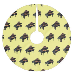 Jupon De Sapin En Polyester Brossé Illustration de piano