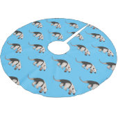 Jupon De Sapin En Polyester Brossé Illustration de Tamandua (Angle)