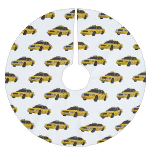 Jupon De Sapin En Polyester Brossé Illustration de taxi