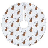Jupon De Sapin En Polyester Brossé Illustration de violoncelle (Devant)