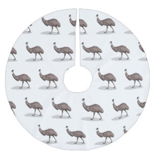 Jupon De Sapin En Polyester Brossé Illustration d'Emu bird