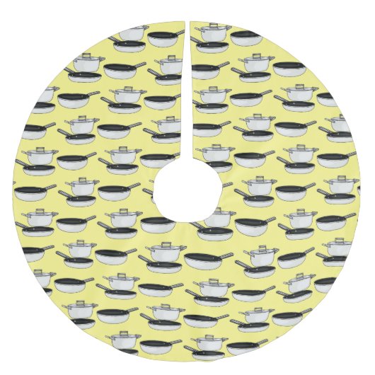 Jupon De Sapin En Polyester Brossé Illustration des jeux de cuisine (Devant)