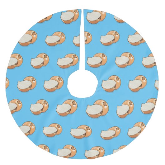 Jupon De Sapin En Polyester Brossé Illustration d'oignon (Devant)