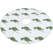 Jupon De Sapin En Polyester Brossé Illustration du caméléon de Jackson (Angle)