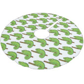 Jupon De Sapin En Polyester Brossé Illustration du caméléon de la parson (Angle)