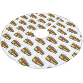 Jupon De Sapin En Polyester Brossé Illustration du chariot Mata (Angle)