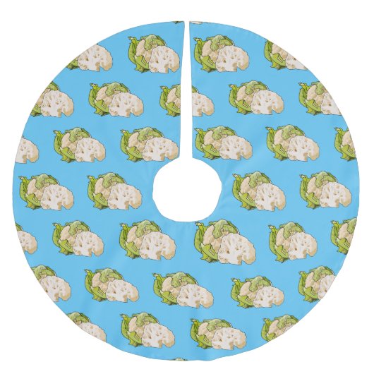 Jupon De Sapin En Polyester Brossé Illustration du chou-fleur (Devant)