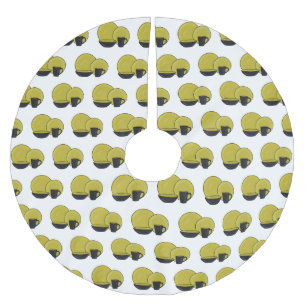 Jupon De Sapin En Polyester Brossé Illustration du jeu de produits de table