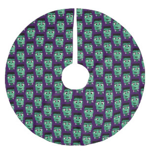 Jupon De Sapin En Polyester Brossé Illustration du monstre de Frankenstein