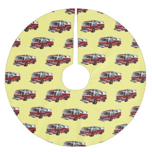 Jupon De Sapin En Polyester Brossé Illustration du moteur à incendie