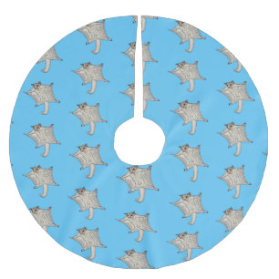 Jupon De Sapin En Polyester Brossé Illustration du planeur à sucre