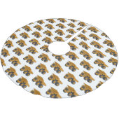 Jupon De Sapin En Polyester Brossé Illustration d'un camion à grande échelle (Angle)