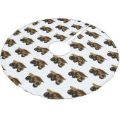 Jupon De Sapin En Polyester Brossé Illustration d'un camion à grande échelle (Angle)