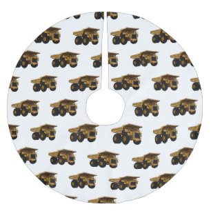 Jupon De Sapin En Polyester Brossé Illustration d'un camion à grande échelle