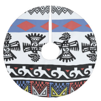 Jupon De Sapin En Polyester Brossé Illustration ethnique des Amérindiens