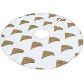 Jupon De Sapin En Polyester Brossé Illustration Pan flûte / panpipes (Angle)