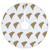 Jupon De Sapin En Polyester Brossé Illustration Pan flûte / panpipes (Devant)
