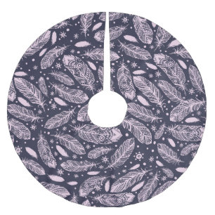 Jupon De Sapin En Polyester Brossé Imaginaire de plumes : Création de Motifs romantiq