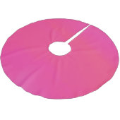 Jupon De Sapin En Polyester Brossé Impression numérique à balayage rose (Angle)