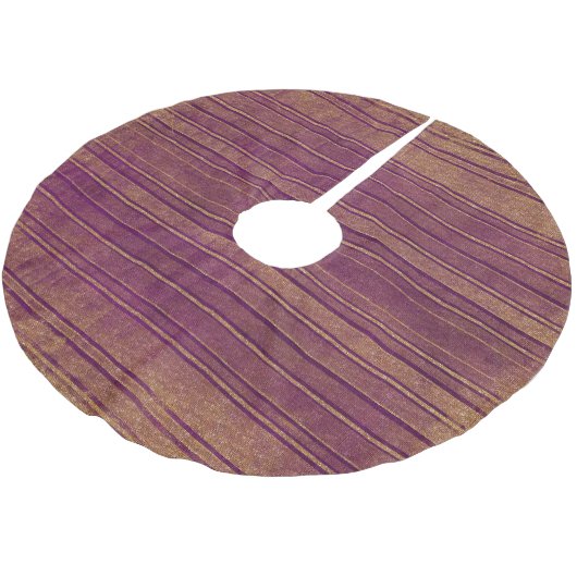 Jupon De Sapin En Polyester Brossé Joli Motif Burty Orange Burgundy (Angle)