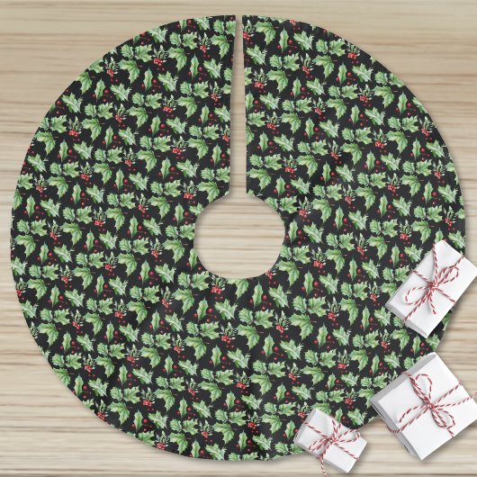 Jupon De Sapin En Polyester Brossé Joli Noël Moderne