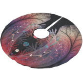 Jupon De Sapin En Polyester Brossé Jonglage Abstrait Art moderne Imaginaire fractal (Angle)