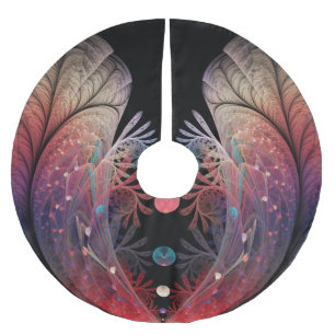 Jupon De Sapin En Polyester Brossé Jonglage Abstrait Art moderne Imaginaire fractal