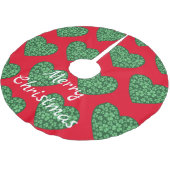 Jupon De Sapin En Polyester Brossé Jour de Saint Patrick (Angle)