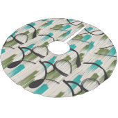 Jupon De Sapin En Polyester Brossé Jupe arborescente (Angle)