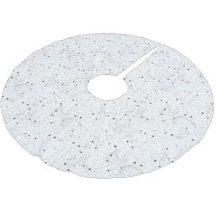 Jupon De Sapin En Polyester Brossé Jupe arborescente