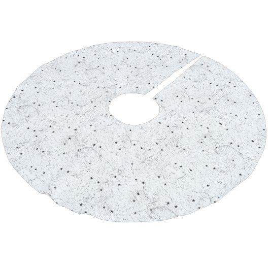 Jupon De Sapin En Polyester Brossé Jupe arborescente (Angle)