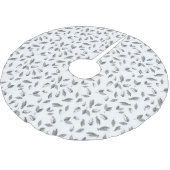 Jupon De Sapin En Polyester Brossé Jupe arborescente (Angle)