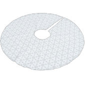 Jupon De Sapin En Polyester Brossé Jupe arborescente (Angle)