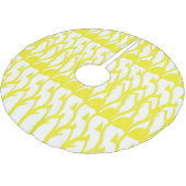 Jupon De Sapin En Polyester Brossé Jupe arborescente (Angle)