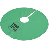 Jupon De Sapin En Polyester Brossé Jupe arborescente (Angle)