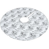 Jupon De Sapin En Polyester Brossé Jupe arborescente (Angle)