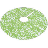 Jupon De Sapin En Polyester Brossé Jupe arborescente (Angle)