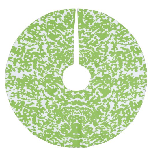 Jupon De Sapin En Polyester Brossé Jupe arborescente (Devant)