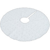 Jupon De Sapin En Polyester Brossé Jupe arborescente (Angle)