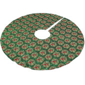 Jupon De Sapin En Polyester Brossé Jupe Cardinal Tree (Angle)