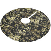 Jupon De Sapin En Polyester Brossé Jupe d'arbre de Noël (Angle)