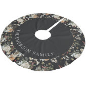 Jupon De Sapin En Polyester Brossé Jupe d'arbre de Noël (Angle)