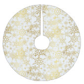 Jupon De Sapin En Polyester Brossé Jupe d'arbre de Noël (Devant)