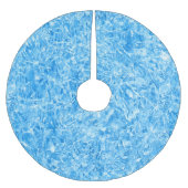 Jupon De Sapin En Polyester Brossé Jupe d'arbre de Noël (Devant)