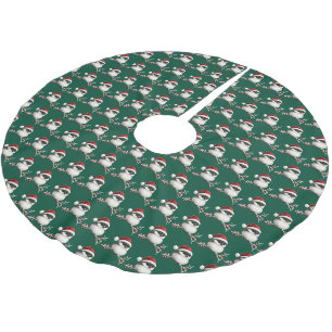 Jupon De Sapin En Polyester Brossé Jupe d'arbre de pousse